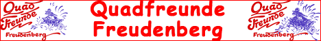 Banner Quadfreunde Freudenberg