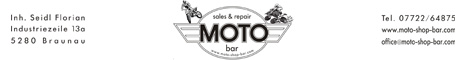 Banner Moto Shop Bar