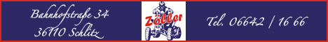 Banner ZCZ Zweirad-Center Zöller
