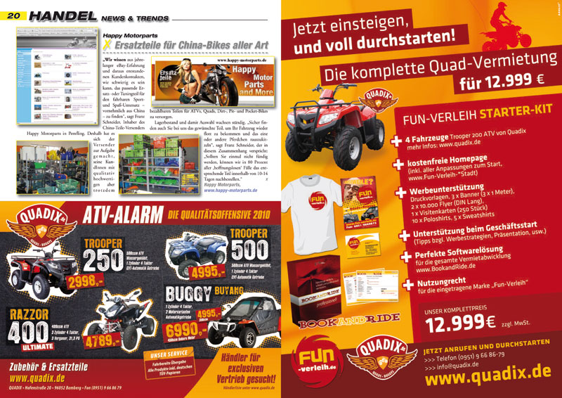 Motorschlitten, ATV und QUAD von Hans Baumgartner in Lenggries