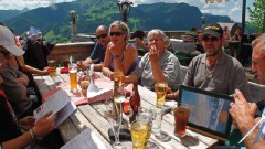 Can-Am-Spyder-Treffen 2011: Kulinar- und Klanggenuss ‚Bei Rosi‘ in Kitzbüehl