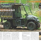 ATV&QUAD Magazin 2011/07-08, Seite 62-65,  Elektro-UTV im Jagd-Einsatz: Pirschmobil