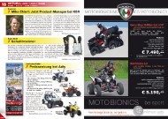 ATV&QUAD Magazin 2011/11-12, Seite 10-11, Aktuell: News & Trends  Mike Ehlert: Jetzt Product-Manager bei KSR  Alpenheat: Schuhtrockner  Herkules Motor: Preissenkung bei Adly