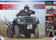 ATV&QUAD Magazin 2011/11-12, Seite 26-31, Test Kawasaki KVF 750 4x4 EPS: Evolution statt Revolution