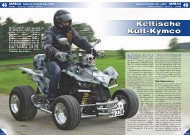 ATV&QUAD Magazin 2011/11-12, Seite 48-53, Umbau Gessler Maxxer 300 ‚Wide‘: Keltische Kult-Kymco
