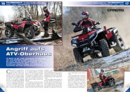 ATV&QUAD Magazin 2012/03, Seite 16-17, Fahrbericht CF Moto Terralander 800: Angriff aufs ATV-Oberhaus