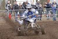 Deutsche MotoCross Quad Meisterschaft, Pascal Cappuccio: Platz 11 und 10 in Dolle; Foto: Archiv Ágnes Giulvezan-Fadgyas, Axel Koenigsbeck