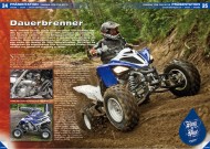 ATV&QUAD Magazin 2012/06, Seite 24-27, Präsentation Yamaha YFM 700 Raptor MY13: Dauerbrenner