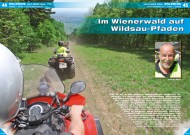 ATV&QUAD Magazin 2012/06, Seite 44-47, Erlebnis Wild Boar Trail: Im Wienerwald auf Wildsau-Pfaden