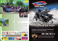ATV&QUAD Magazin 2012/09-10, Seite 72-73, Szene Schweiz, Hostettler: Voralpenschnüffler