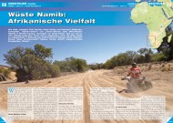 ATV&QUAD Magazin 2012/11-12, Seite 58-59, Abenteuer Namibia, Wüste Namib: Afrikanische Vielfalt