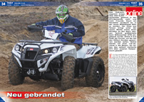 ATV&QUAD Magazin 2013/03-04, Seite 34-39, Test Online X 6.5: Neu gebrandet