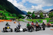 4. Lauf der Austrian SuperMoto Quad Masters 2013 in Ischgl: Präsentation Einsteiger