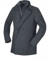 iXS Quad Jacken 2014: stylischer Wollmantel Cayenne mit Membran-Innenjacke und Protektoren
