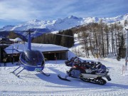 HB Adventure Action Package: bietet Snowmobil-Touren und Heli Skiing auf der Südseite des Splügen-Passes bis Ende April zu erstaunlich günstigen Preisen an