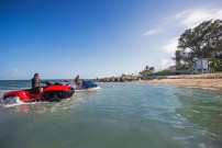 Germany import for Gibbs Quadski: the amphibious vehicle is transformed from a boat to a quad in six seconds