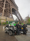 Gerhard Horn (links): hat im Rahmen einer Charity-Tour nach Paris bereits gute Erfahrungen mit dem Komfort und der Langstreckentauglichkeit von Can-Am ATVs gemacht