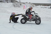9. Quadfahren auf Eis 2014: Glatteis in Davos; Bild: Kevin Dozer Gundi