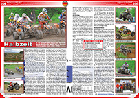 ATV&QUAD Magazin 2014/07-08, Seite 104-105, Rennsport; BQC Bavarian Quad Challenge: Halbzeit