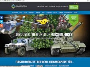 Neu gestaltete Fursten Forest Webseite: mit direkten Auswahl-, Reservierungs- und Buchungs-Möglichkeiten