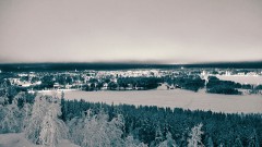 Unendliche Weiten: erforschen auf Schneemobil Touren in Schweden 2015