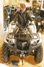 Messe IMOT 2015 in München: Yamaha-Stand mit Grizzly & Raptor; Bild: Gerald O. Andersson